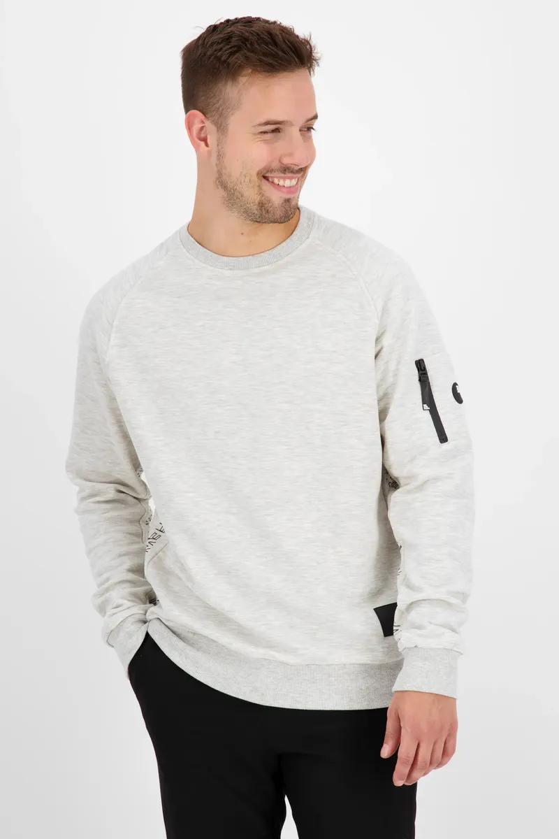 

Толстовка Alife & Kickin "VinnAK A Crewneck Мужская", цвет Cloudy