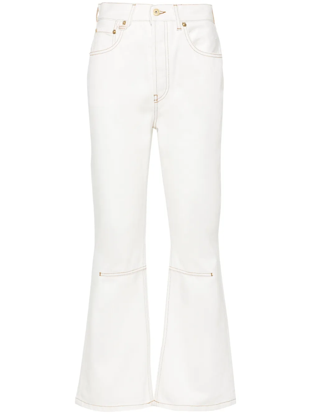 

Укороченные джинсы Le De-Nimes Court JACQUEMUS, белый