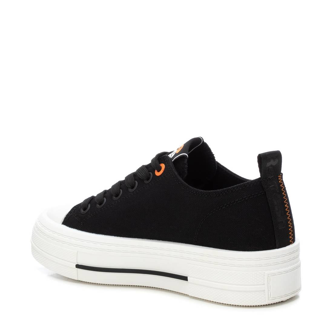Женские кроссовки Urban Style Canvas на платформе Refresh от Xti, черный — фото 3