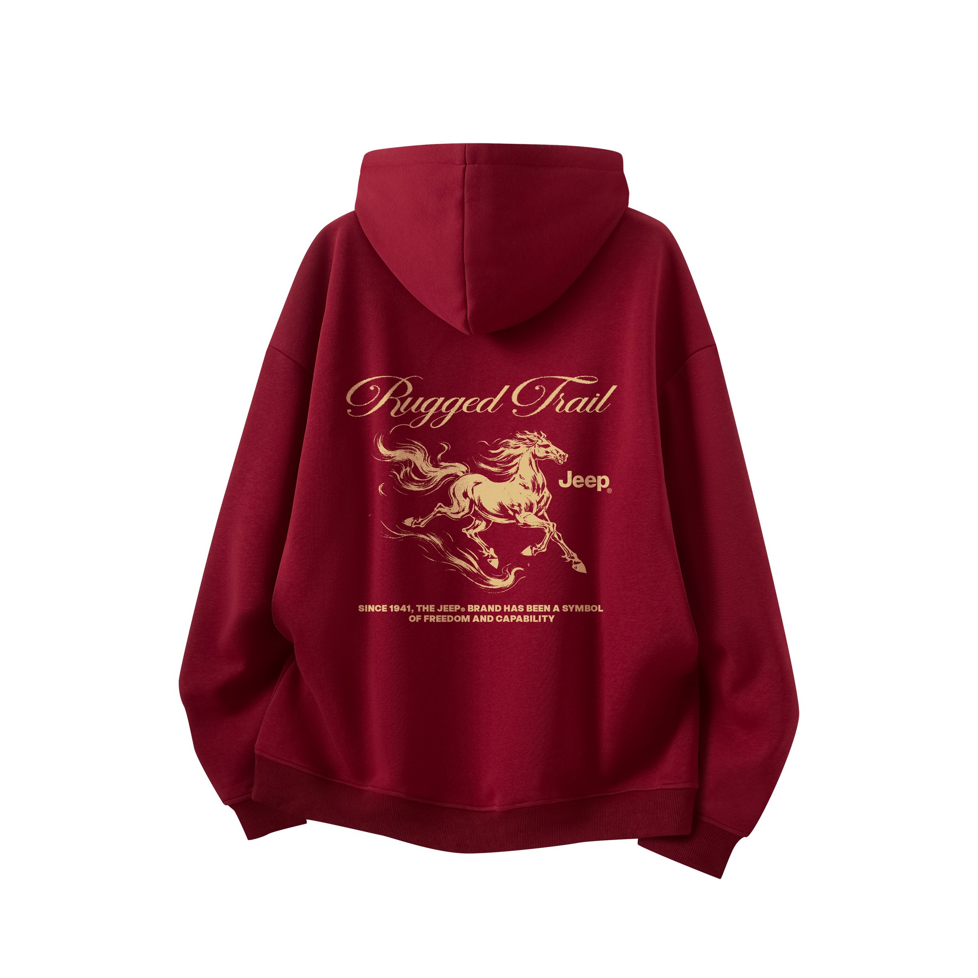 

Свитшот Leisure Collection Unisex Jeep, 酒红【420克重磅银狐绒】