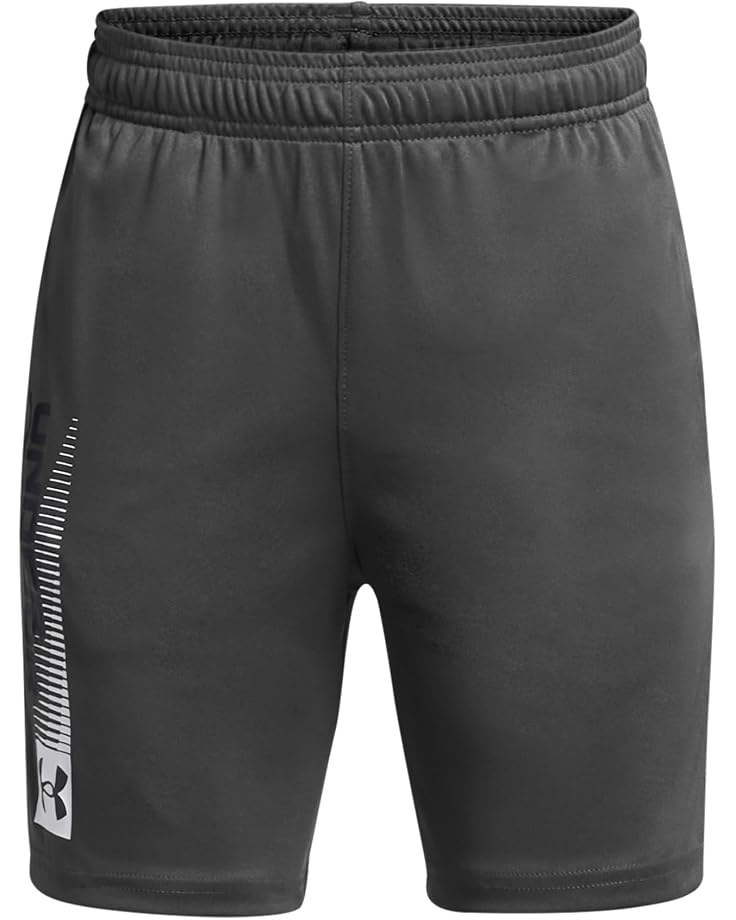 

Шорты Under Armour Kids Tech Wordmark Shorts, цвет Castlerock/White