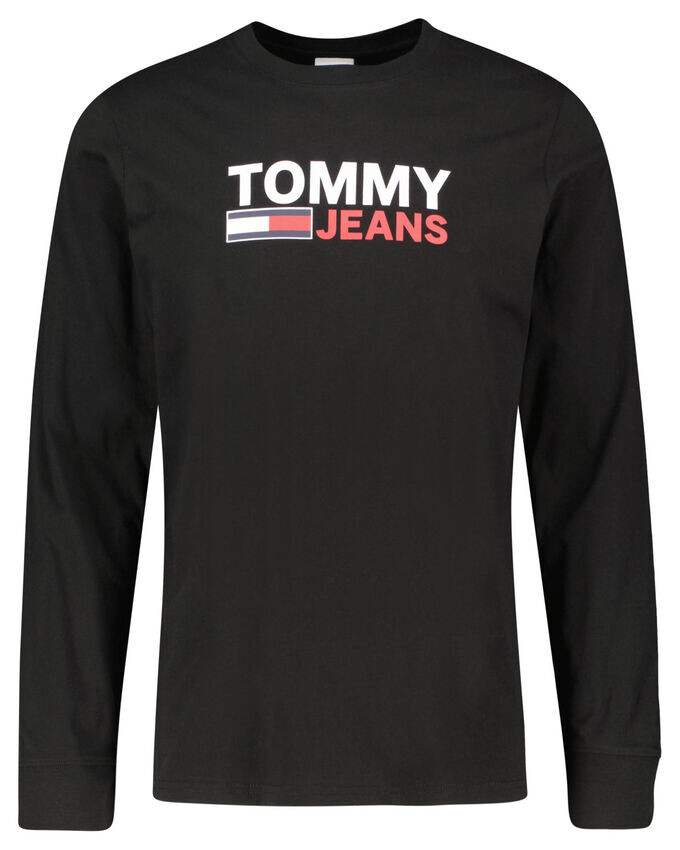 

Рубашка с длинным рукавом Tommy Jeans, черный