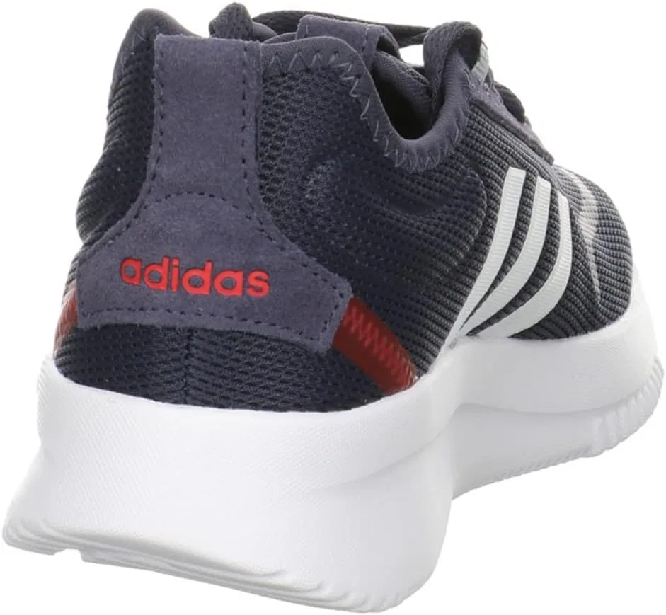 Мужские беговые кроссовки Adidas Lite Racer Rebold, Shadow Navy Ftwr White Vivid Red — фото 4