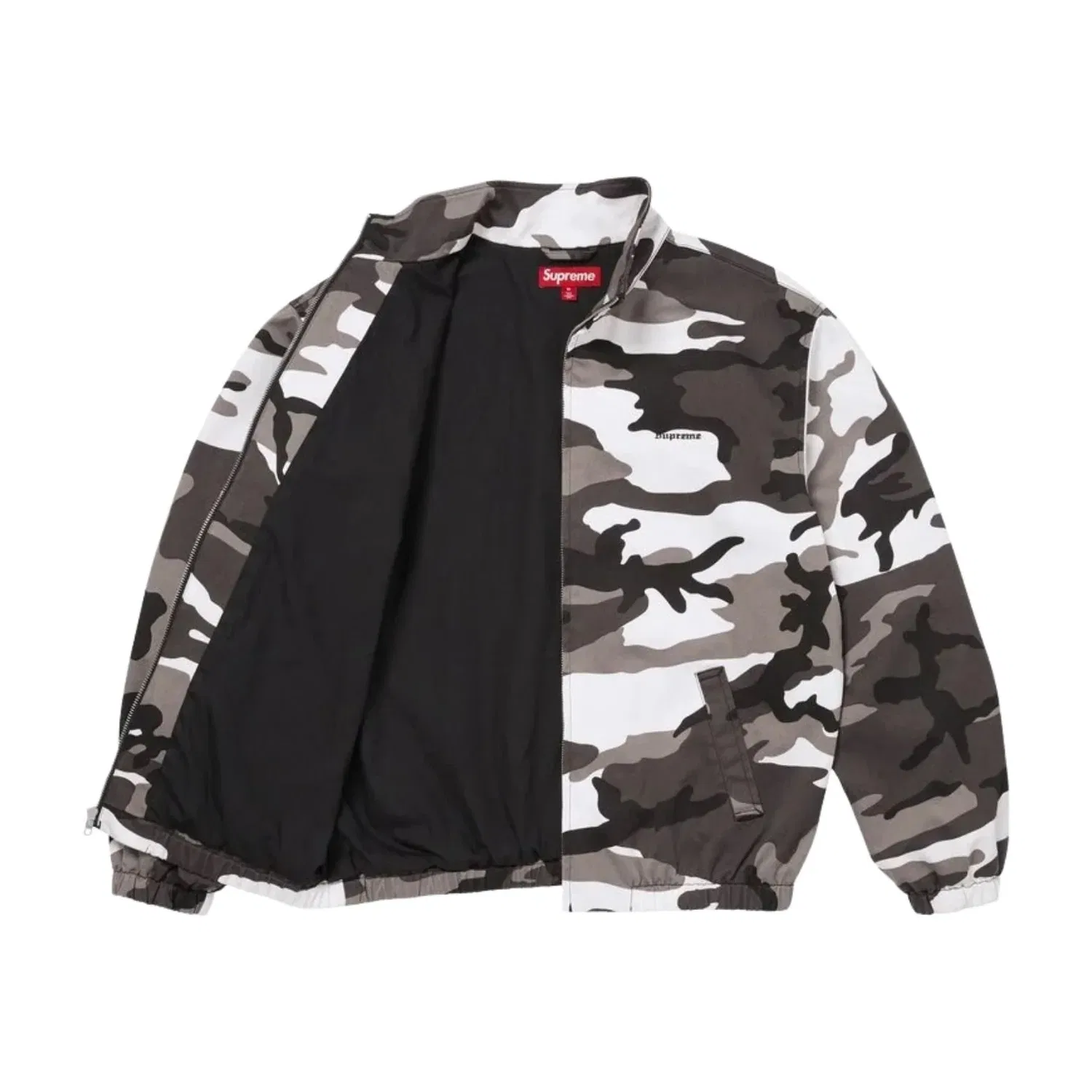 Куртка Supreme SS26 Harrington Jacket 'Snow Camo' SUP-SS26-268-SMO, белый — фото 2