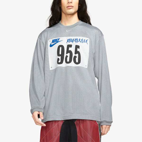 Толстовка Nike x Cactus Plant Flea Market Go Flea Long-Sleeved Jersey Top Gray, серый — фото 4