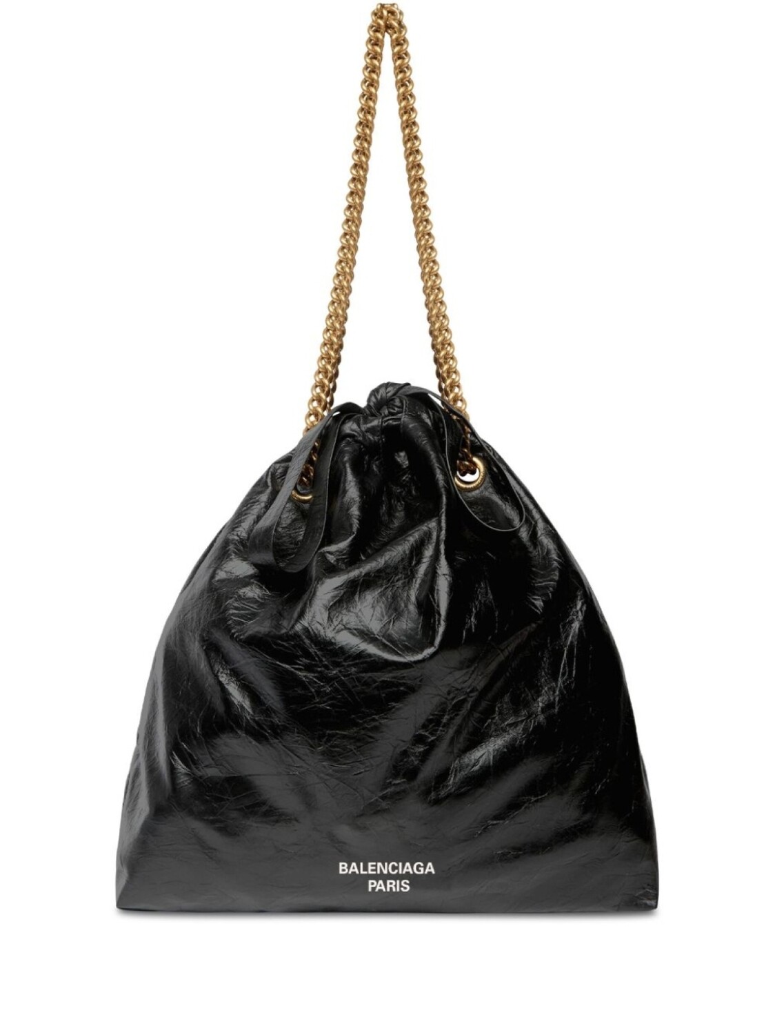 

Сумка-тоут Balenciaga Crush среднего размера, черный