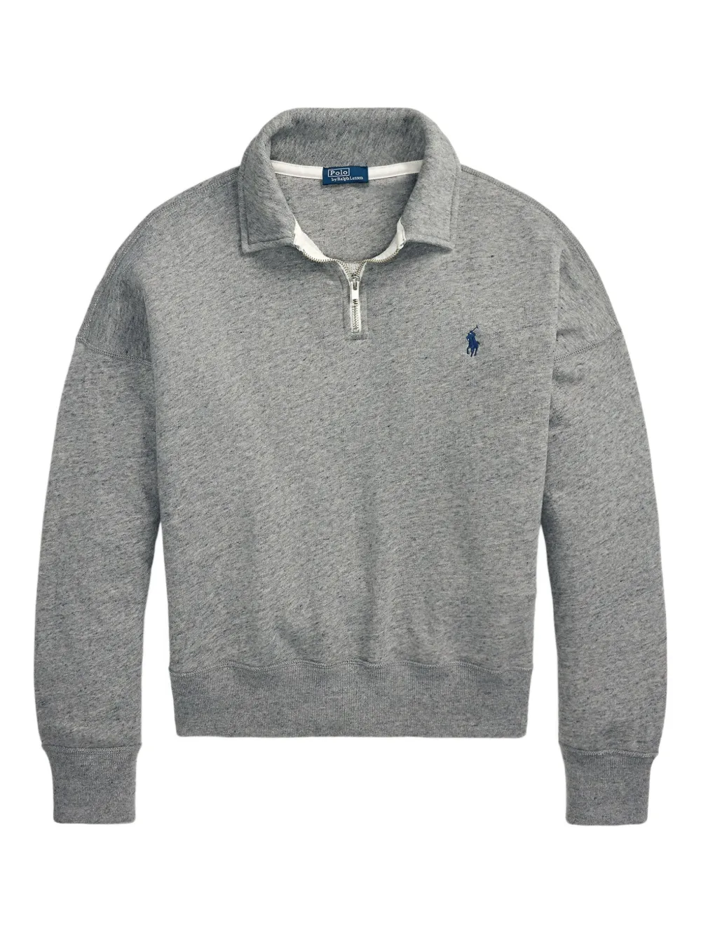 

Толстовка с воротником поло POLO RALPH LAUREN, серый