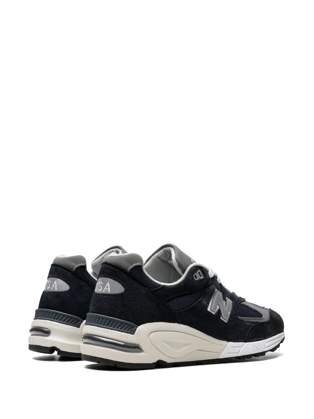 Кроссовки 990V2 Navy/White NEW BALANCE, синий — фото 3
