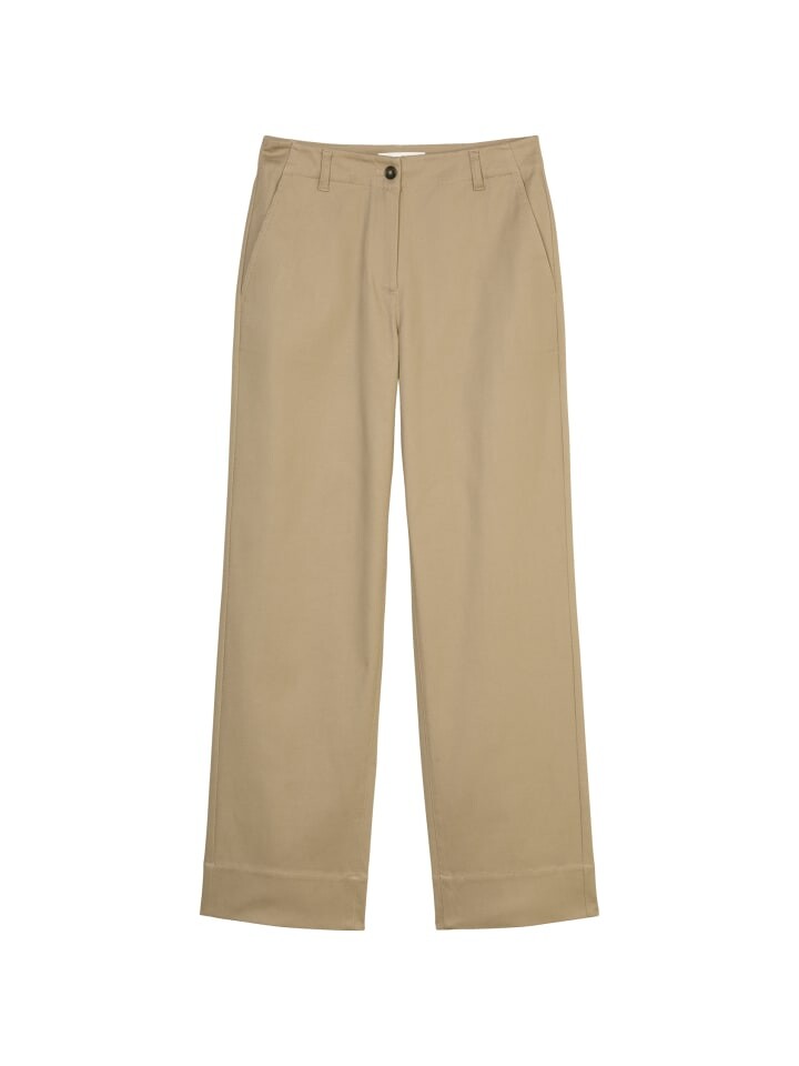 

Тканевые брюки Marc O'Polo Hose Model Lande wide long, цвет deep sand