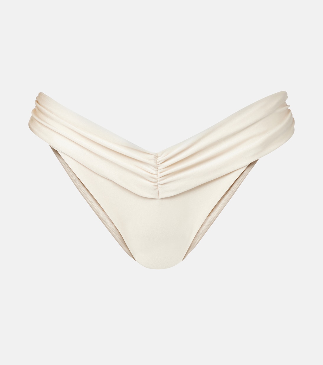 

Жасминовые плиссированные бикини-трусики Bananhot, Butter Cream
