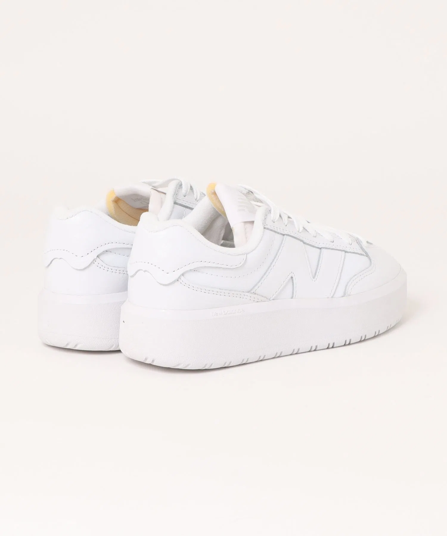 Унисекс кроссовки New Balance CT302 белые с зелёным — фото 2