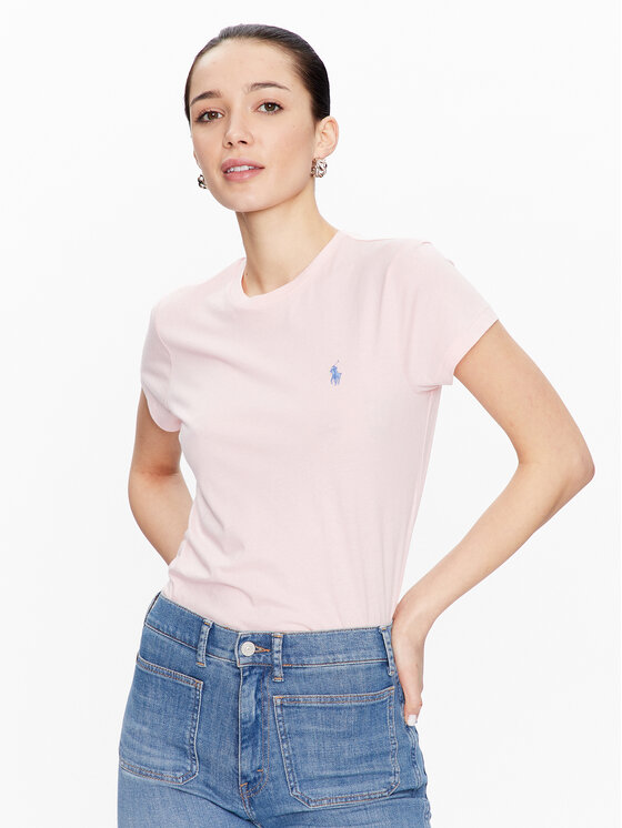 

Футболка обычного кроя 211898698004 Polo Ralph Lauren, розовый