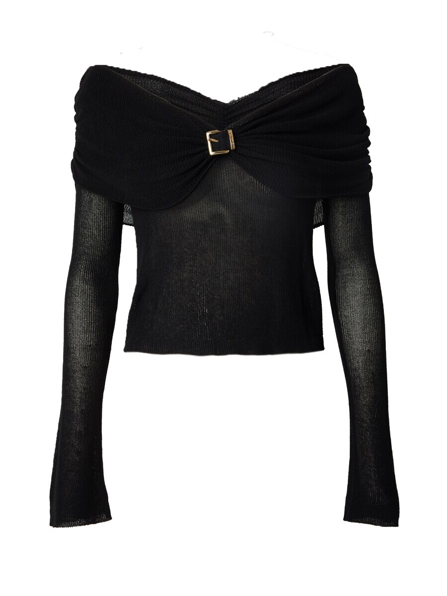 

Тонкий вязаный свитер Hoermanseder x About You Sweater, черный