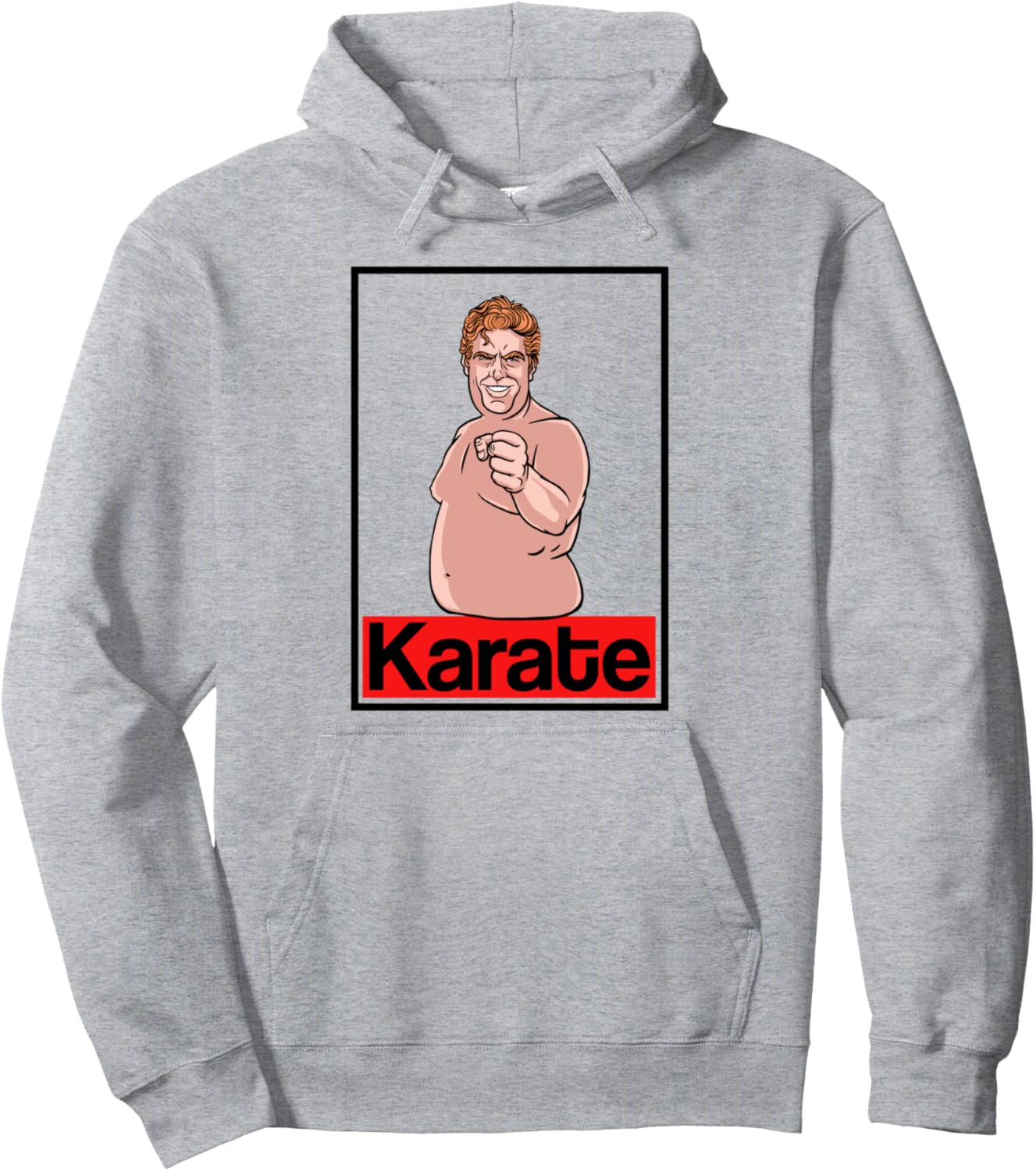 

Худи в стиле ретро с графическим изображением каратиста, истребителя, самолета и поезда, серое (серый меланж), размер S Karate Gift Idea Karate Fighter Martial Arts Fight
