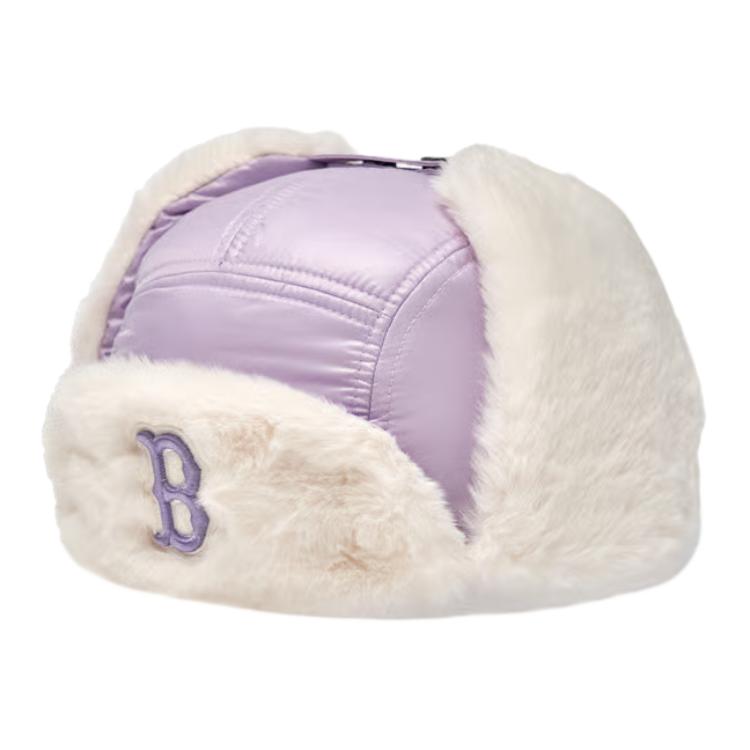 

MLB Boston Red Sox Polyester Trapper Hats Kids' Purple