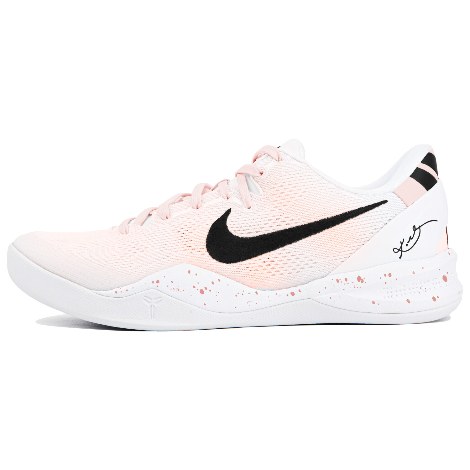 

Баскетбольные кроссовки Kobe 8 унисекс с низким верхом белые/розовые/черные Nike
