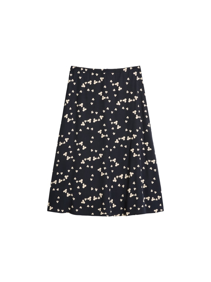 

Marc O'Polo Свободная расклешенная юбка темно-синего цвета