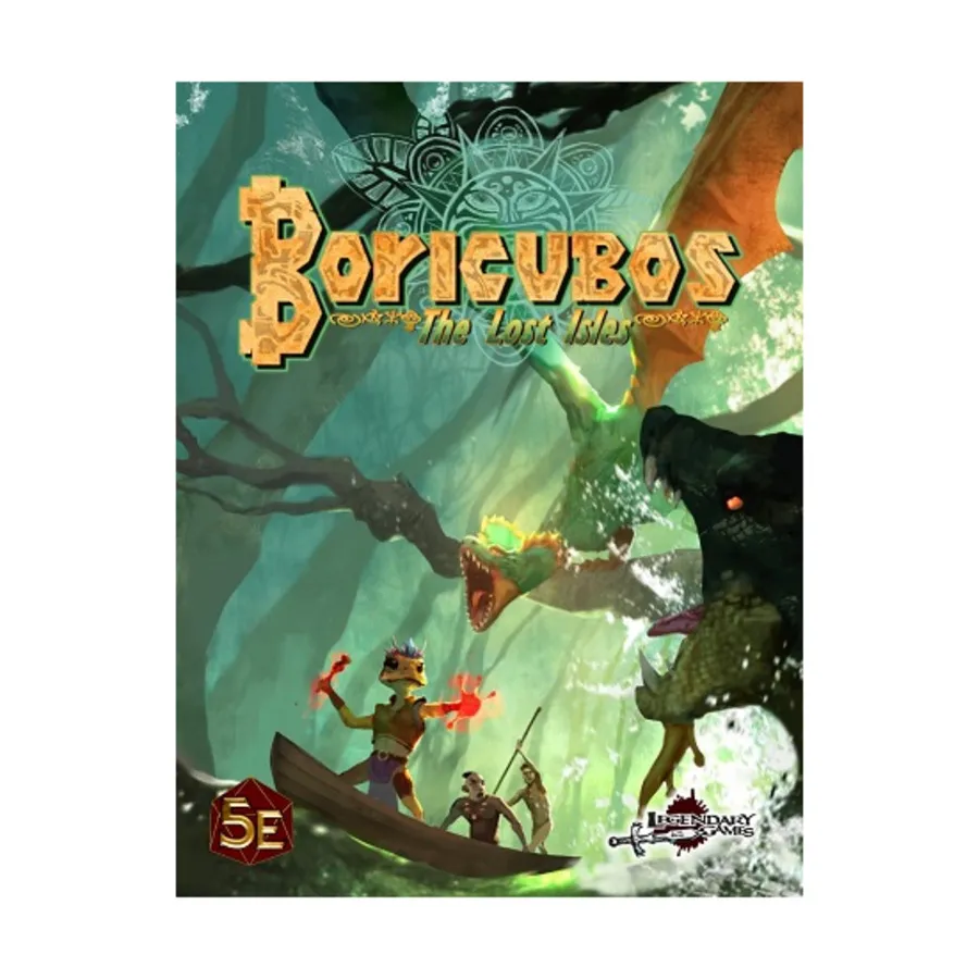 

Boricubos - The Lost Isles (5E), Dungeons & Dragons (5th Edition) - Campaign Settings (Legendary Games), мягкая обложка