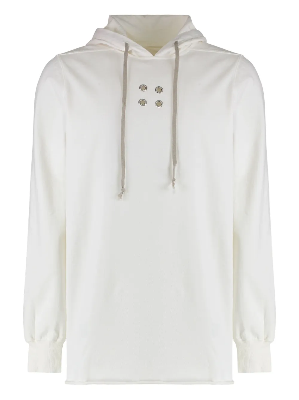 

Худи с люверсами Rick Owens DRKSHDW, белый