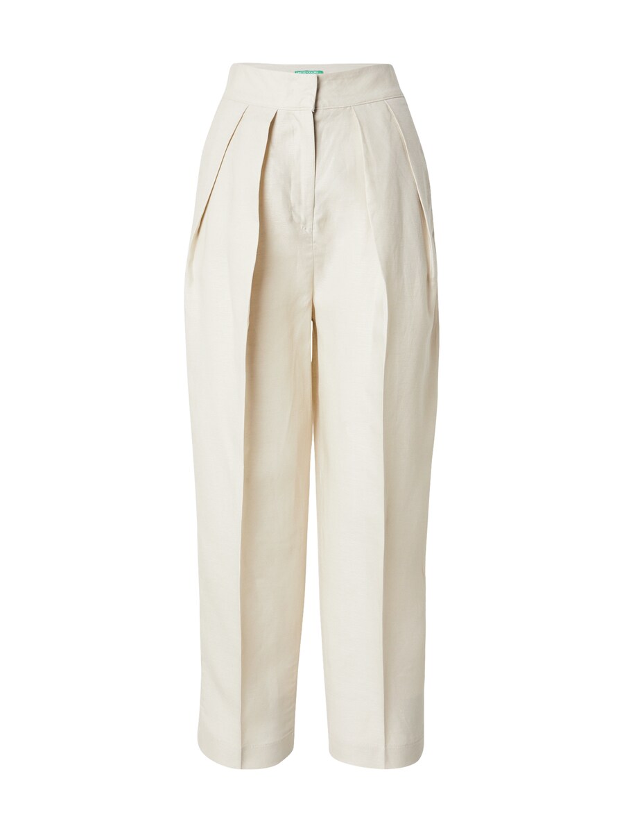 

Обычные плиссированные брюки UNITED COLORS OF BENETTON, Beige