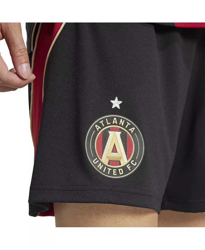 Мужские шорты Atlanta United FC Home 2025 The Connector Authentic черные adidas — фото 2