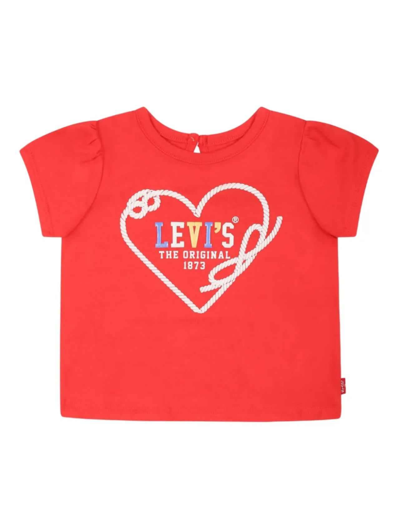 

Футболка Levi's Kids с графическим принтом, красный
