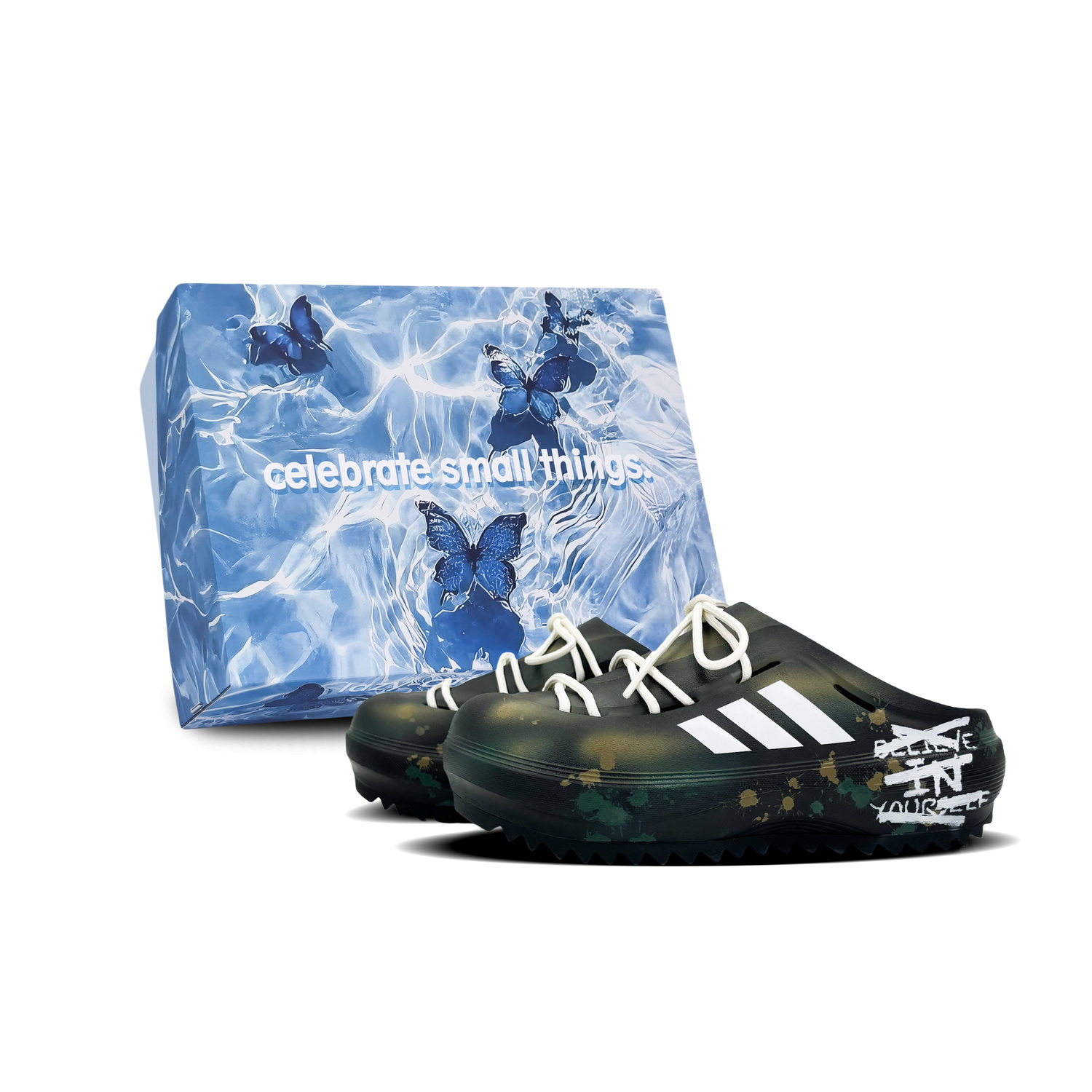 

Adidas OZWAVE CLOG устойчивые к истиранию закрытые тапочки унисекс камуфляж - камуфляжный базовый цвет, цвет Camouflage Base Color