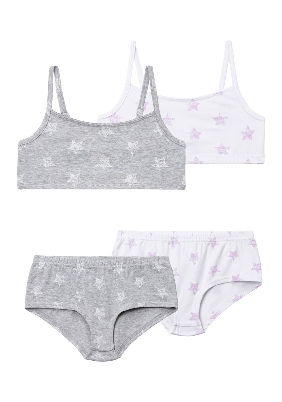 

Комплект нижнего белья BUFFALO, светло-серый/темно-серый