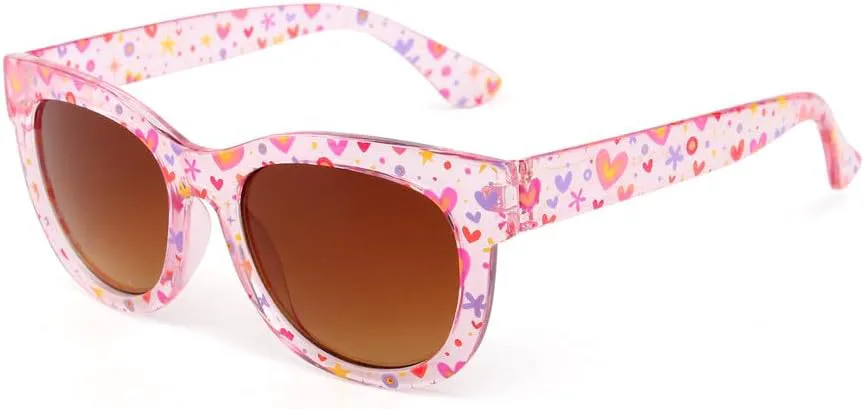 

Милые детские солнцезащитные очки UV400 для девочек, мальчиков и малышей, очаровательные детские разноцветные прямоугольные солнцезащитные очки для детей HYYZZC, C7