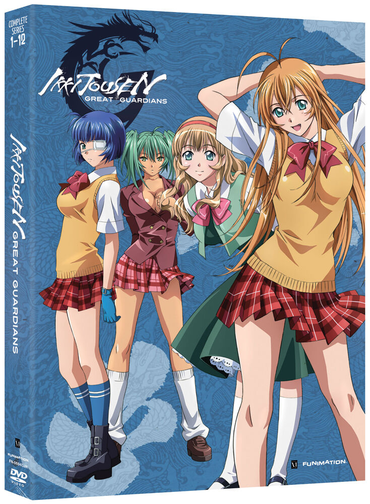 

DVD диск Ikki-Tousen Great Guardians (Season 3) DVD Complete Series (