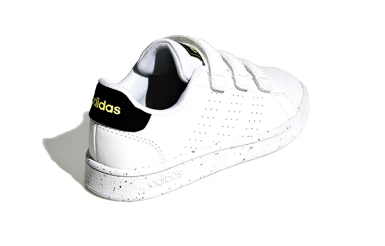 Детские кроссовки для скейтбординга ADVANTAGE PS Low-top белые/черные Adidas Neo — фото 4