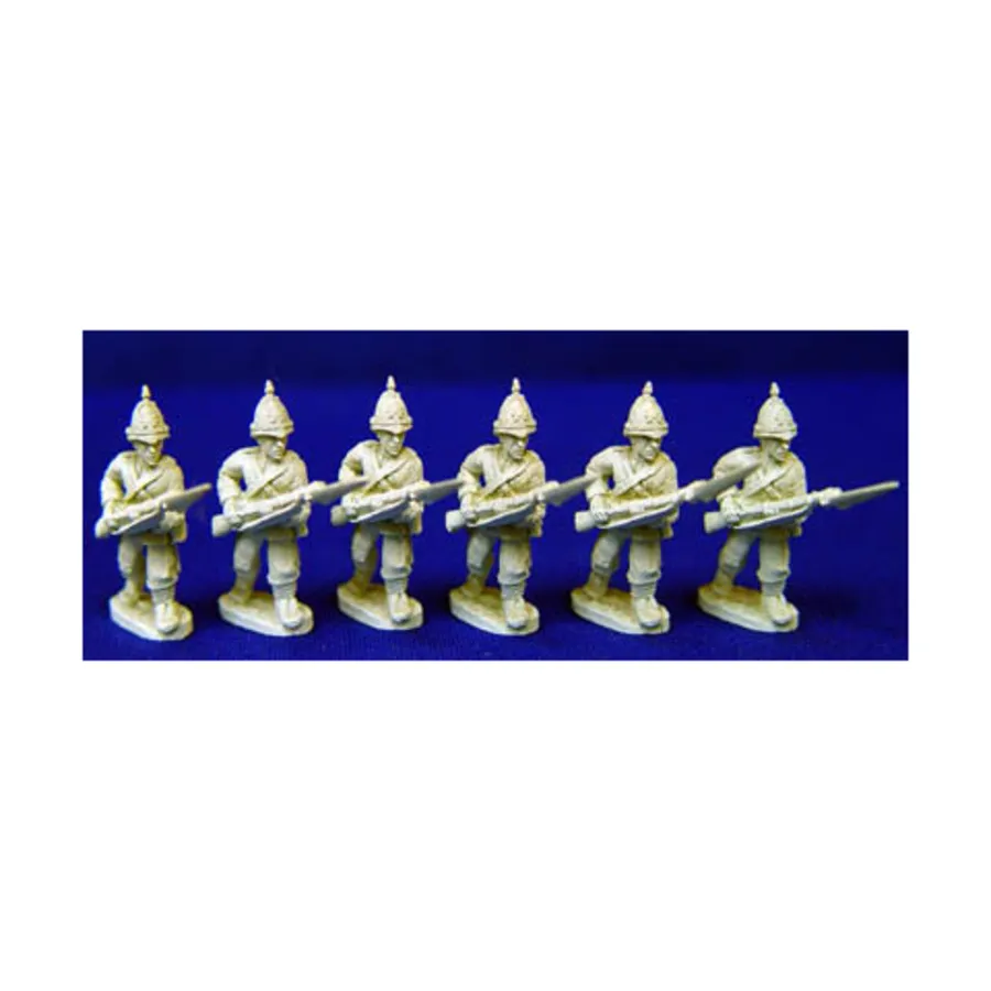 

Британская пехота в парадном шлеме — продвижение, Historical Miniatures - Riel Rebellion, 1885 (25mm)