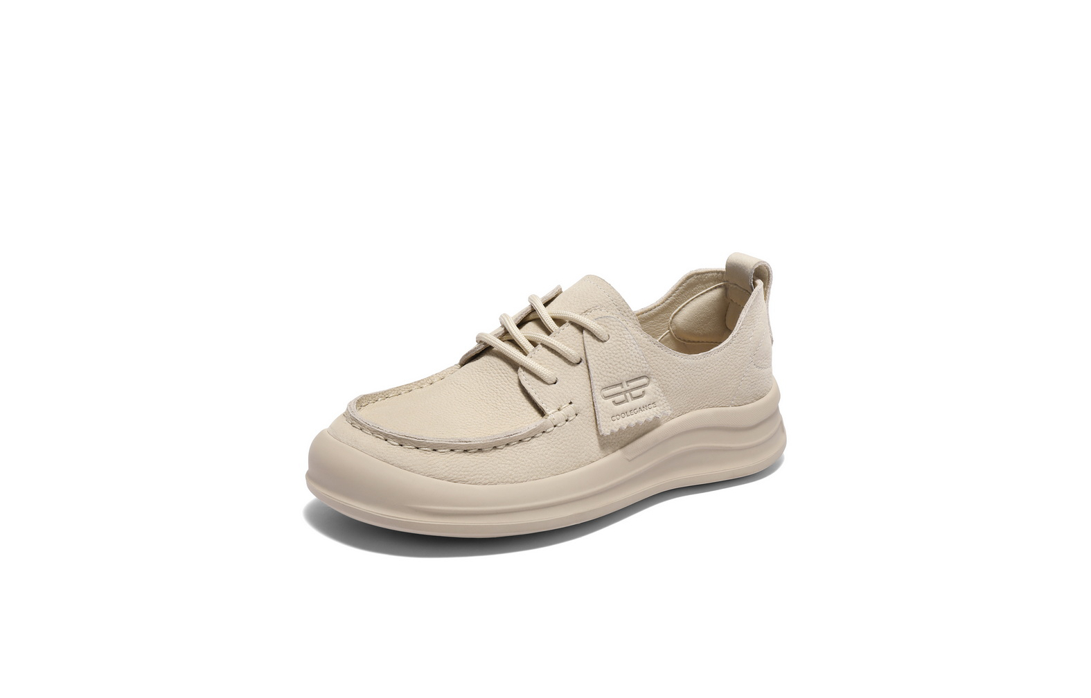 BELLE Женские повседневные туфли-лодочки серо-бежевого цвета, цвет Beige — фото 2