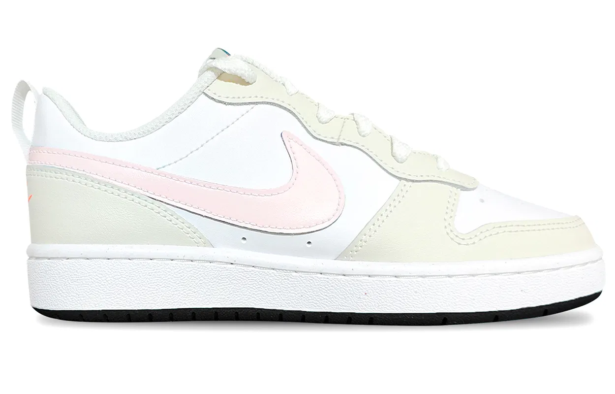 Кроссовки для скейтбординга Court Borough 2 Kids, унисекс Nike, Pink White (Shopping Bag) — фото 4
