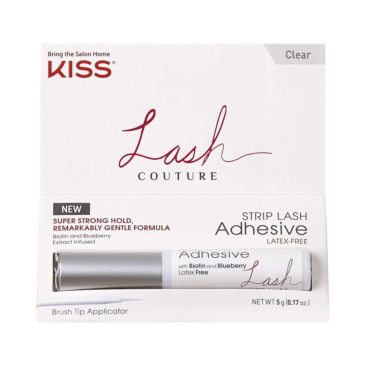 Kiss, Бесцветный клей для ресниц, Lash Couture, 5г — фото 2