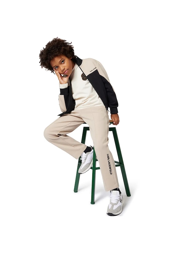 

Детские спортивные штаны Karl Lagerfeld, бежевый