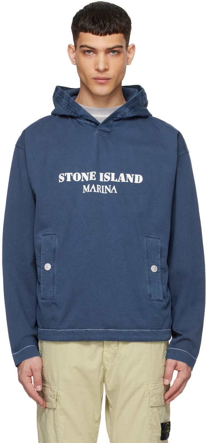 

Толстовка Navy Old Treatment Stone Island