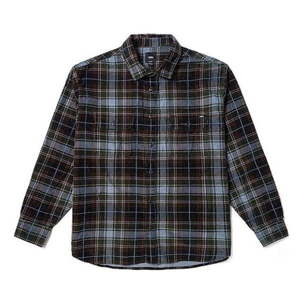 

Рубашка mayhill long sleeve buttondown shirt 'black' Vans, черный