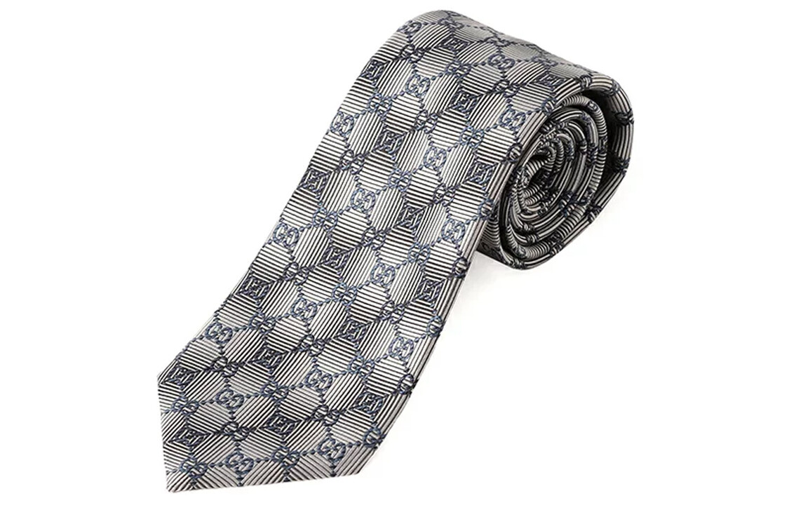 

Мужской галстук GUCCI, Gray