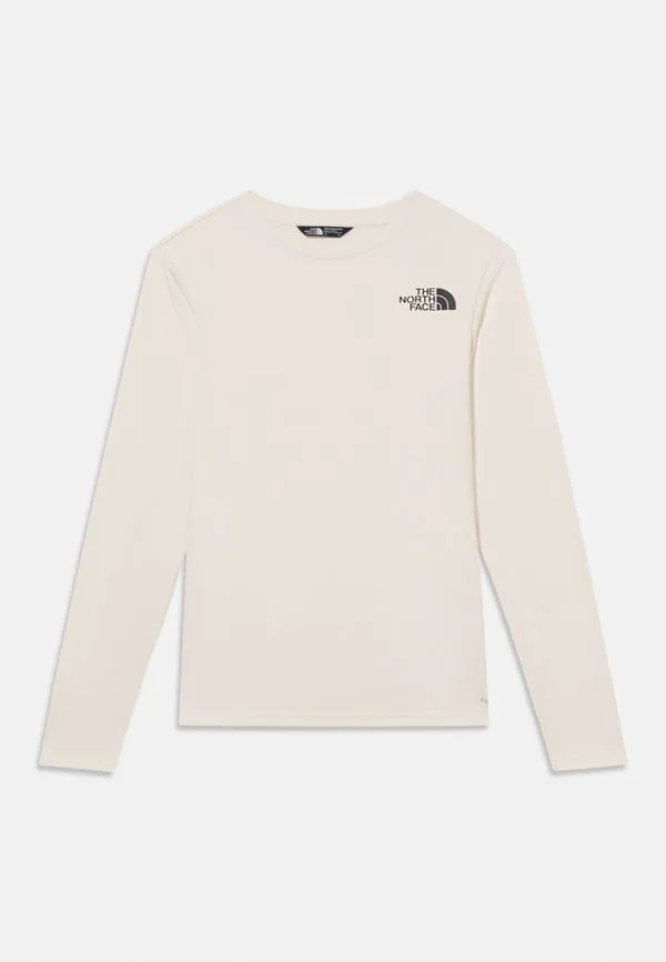 Подростковая футболка унисекс с длинным рукавом The North Face, White Dune — фото 3