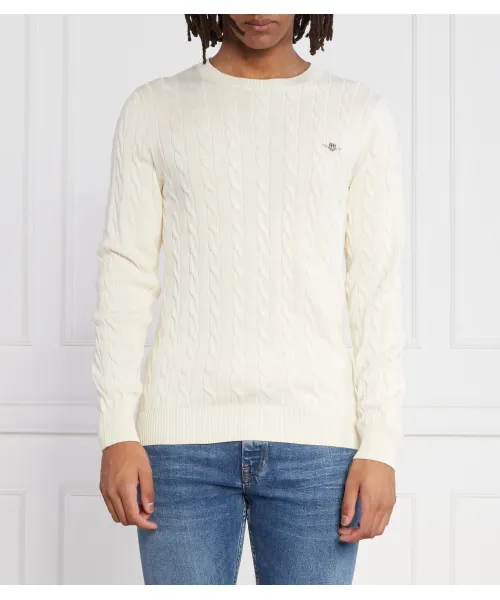 

Свитер Regular fit Gant, бежевый