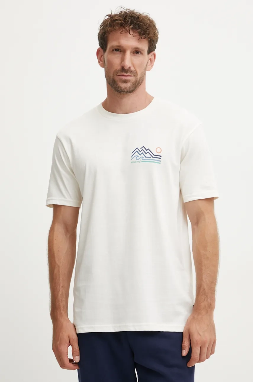 

Футболка Range из хлопка Billabong, бежевый