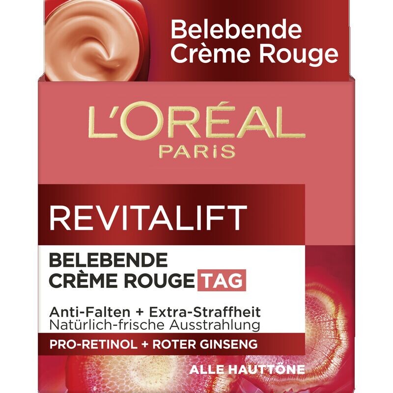 

Бодрящий дневной уход Crème Rouge L’Oréal Paris, 50 ml