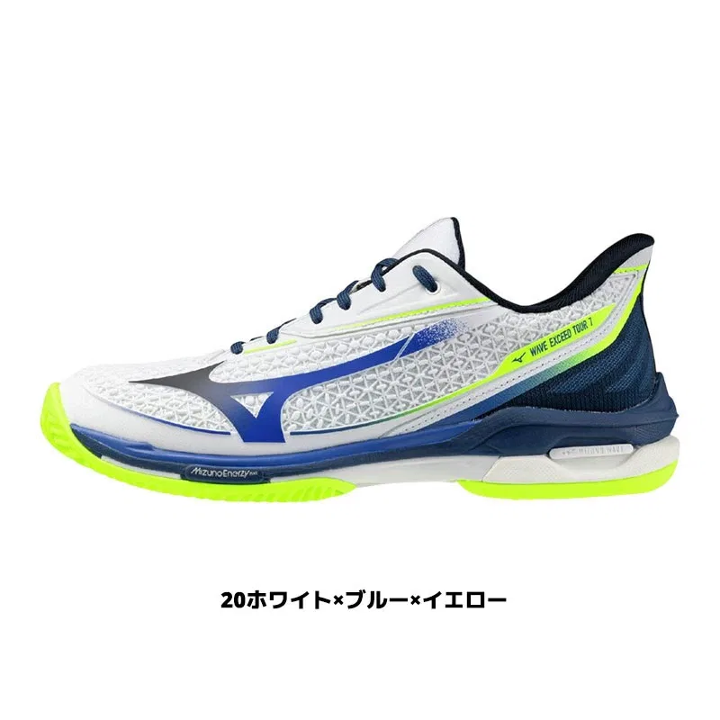 Теннисные кроссовки «Wave Exceed Tour 7 OC» от Mizuno, 62 Red X White — фото 2