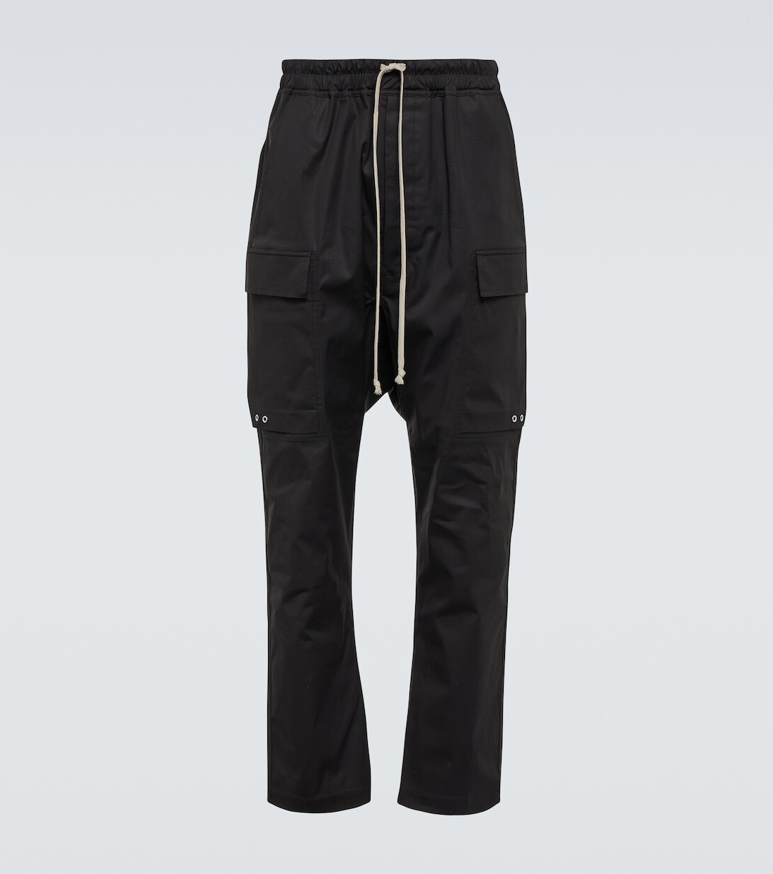 

Спортивные брюки DRKSHDW из смесового хлопка Rick Owens, черный