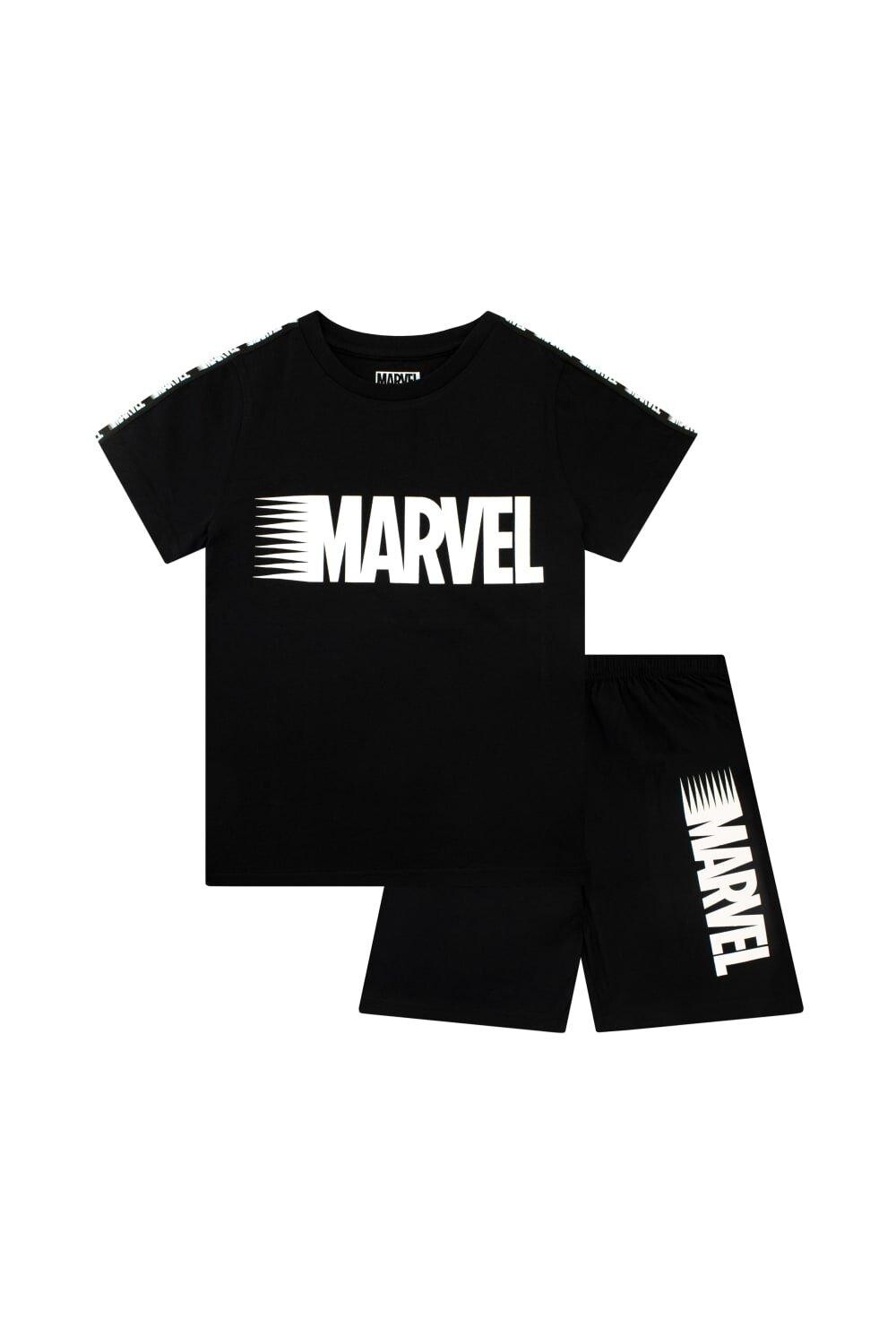 

Короткая пижама Marvel, черный