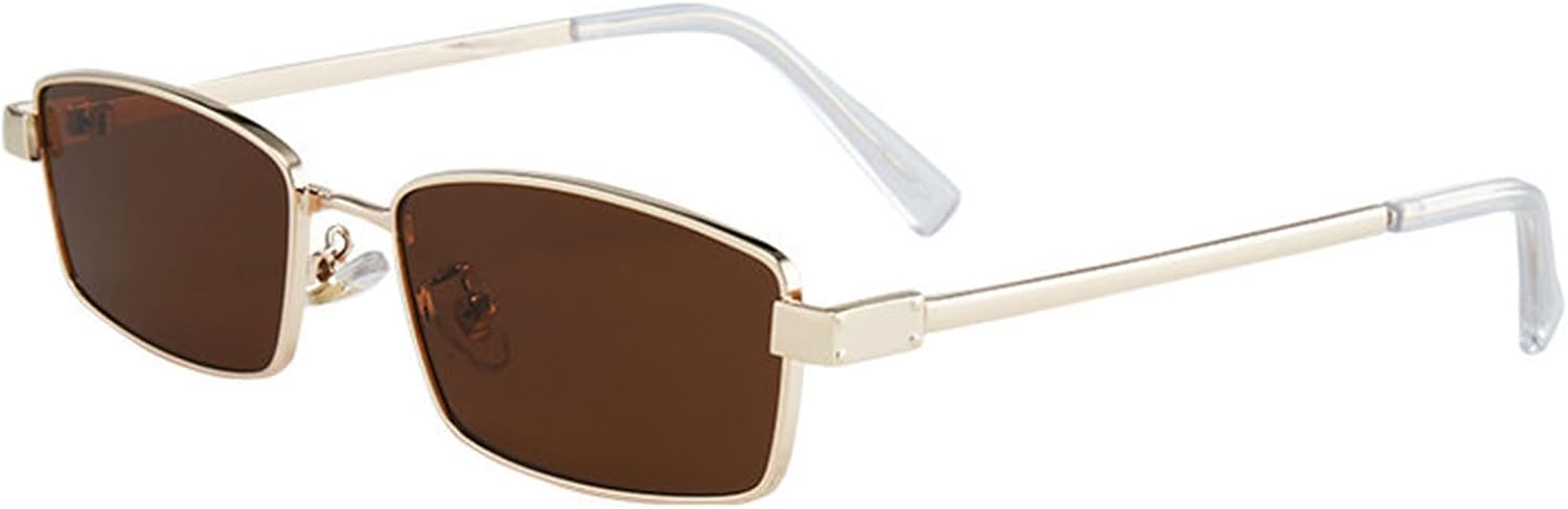 

Willochra Милые маленькие солнцезащитные очки в стиле Y2K, узкие прямоугольные, женские и мужские, ретро, ​​80-е и 90-е, черные и зеленые, солнцезащитные очки UV400, квадратные солнцезащитные очки, C4