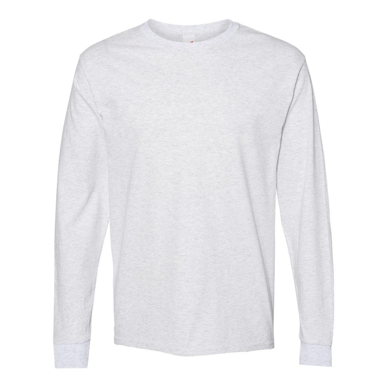 

Футболка Hanes Essential-T с длинным рукавом, цвет ash