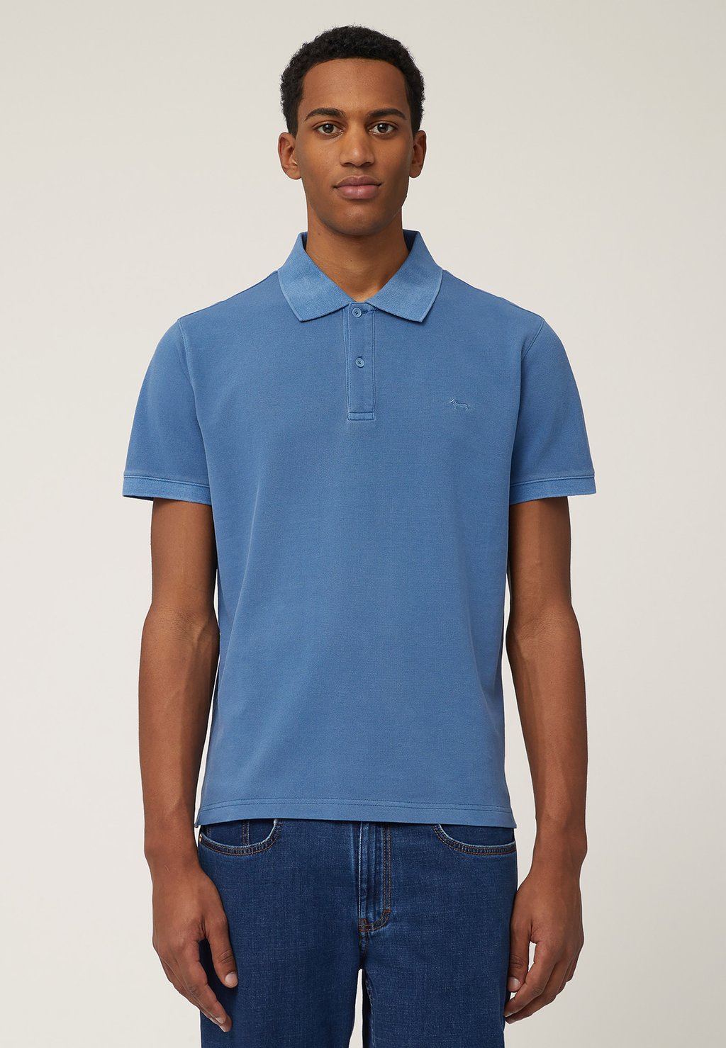 

Рубашка поло Harmont & Blaine, цвет Blue Denim