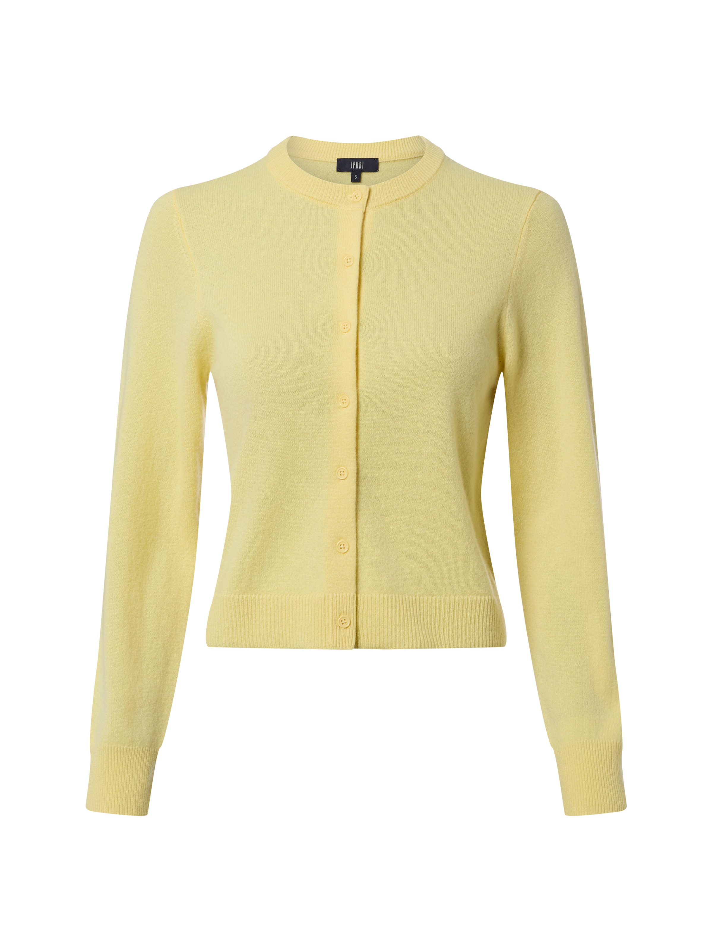 

Ipuri Вязаный кардиган желтого цвета